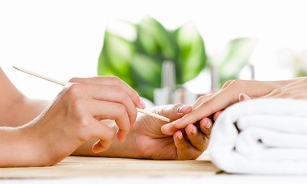 One Gel Manicure or Spa Pedicure with free Paraffin Treatment at Dia Bella Nail Spa (Up to 37% Off)