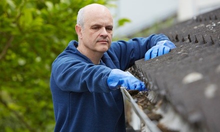 125 or 250 Linear Feet of Gutter Cleaning from Rigdon Cleaning Experts (Up to 46% Off)