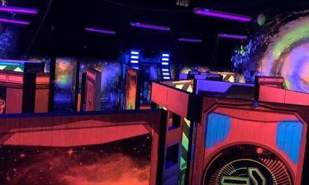 Space Mission Laser Tag Session for One, Two, or Four at MegaJump Trampoline Park (Up to 45% Off)