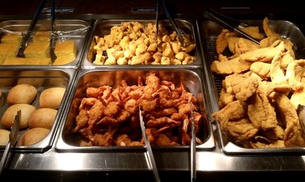 Lunch or Dinner Buffet for Two at Catfish Cove (37% Off). Three Options Available. 