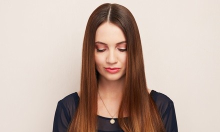 Haircut and Blow-Dry with All-Over Color, Retouch, or Partial Highlights at Beauty on the Edge (Up to 65% Off)