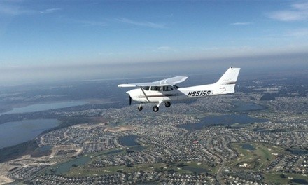 Scenic Tours and Pilot Experience at Flight Ready Aviation. Five Options Available