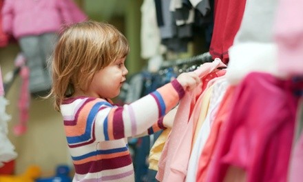 Credit Toward Kids' Clothing, Shoes, and Toys at Fox and Bear (Up to 44% Off). Two Options Available.