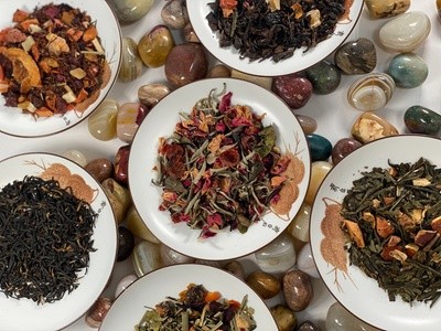 Flight of Tea for Two, or Tea Sampler Box at Cup of Tea (Up to 50% Off)