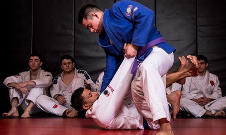 Month of Unlimited Jiu-Jitsu Classes for One or Two Kids or Adults at Yemaso Inc (Up to 69% Off)