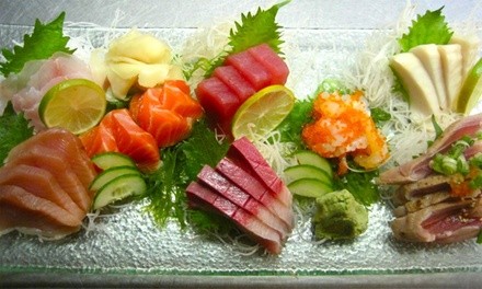 Japanese Cuisine and Sushi at Angel Fish Restaurant (Up to 42% Off). Three Options Available. 