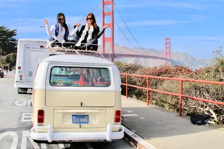 Three-Hour Bus Tour for One, Two, or Four from San Francisco VW Bus Tours (Up to 50% Off)