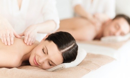 $79 for 60-Minute Couples Massage with Aromatherapy and Sugar Foot-Scrub Treatment at Art Salon & Spa ($180 Value)