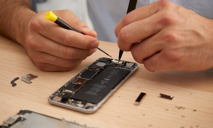 iPhone Glass Screen Repair at iDope (Up to 32% Off). Nine Options Available.