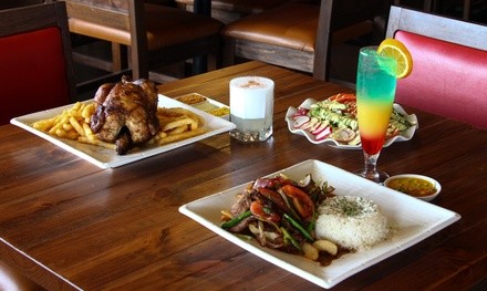 Dinner for Two, Four, or More at Peru Gourmet (Up to 48% Off)