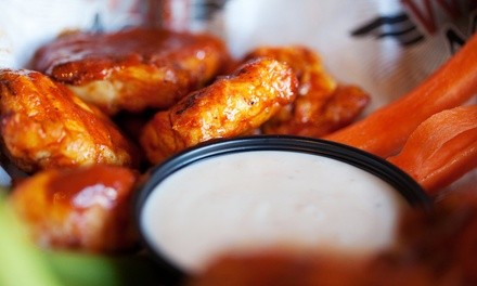 Baked Wings and Pub Food at Wing Nutz (Up to 42% Off)