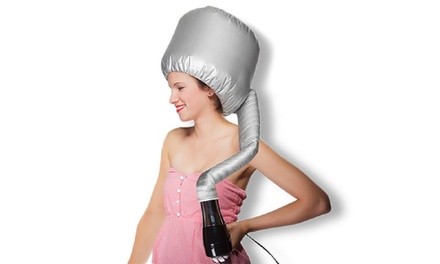 Deluxe Hands-Free Hair-Dryer Bonnet Attachment