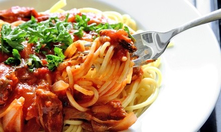 $20 for Pasta and Wine for Two at Yarusso's Italian Restaurant (Up to $37.18 Value)