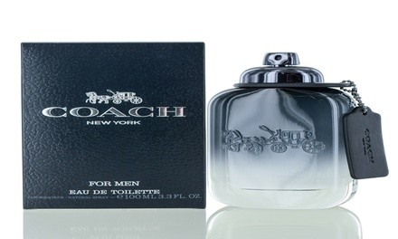 Coach New York for men EDT Spray (Choose your size)