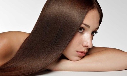 One Smoothing Keratin Treatment at Colleen's Shear Elegance (Up to 46% Off)