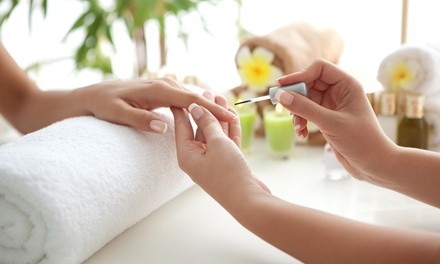 One Signature Pedicure, Gel Manicure, or Mani-Pedi at Nail Savee at Stewart Boutique (Up to 35% Off)