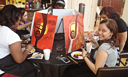 Two-Hour BYOB Painting Class for One or Two at Trevino Paint (Up to 50% Off) 
