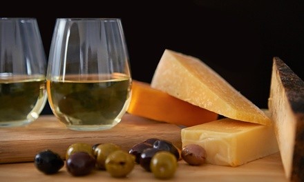 Wine Tasting Packages with Souvenir Glasses and Cheese for 2 or 4 (Up to 66% Off)