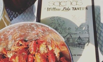 $35 for $50 Towards Food and Drink at Selena's at Willow Lake Tavern; Valid for Dine-In and Takeout