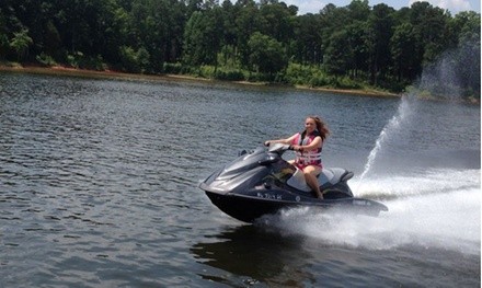 One or Two Jet Skis for Eight Hour Rental at Motor-Boatin (Up to 40% Off)