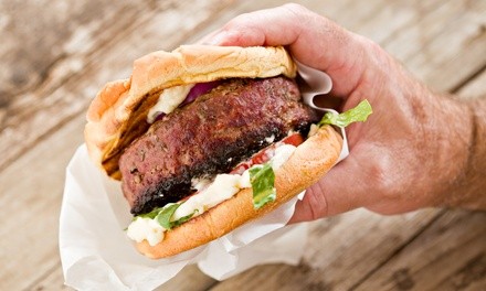 Two Cheeseburgers or Credit Toward Food and Drink for Takeout or Dine-In at All About Burger (Up to 31% Off)