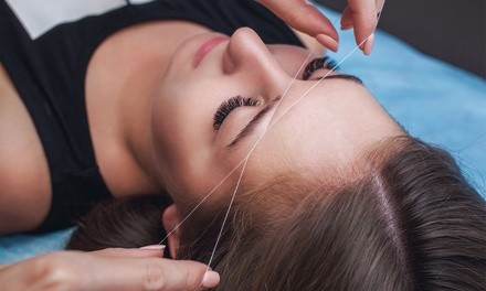 Eyebrow Threading with Optional Tint at Glam India Threading and Spa (Up to 51% Off). Six Options Available.