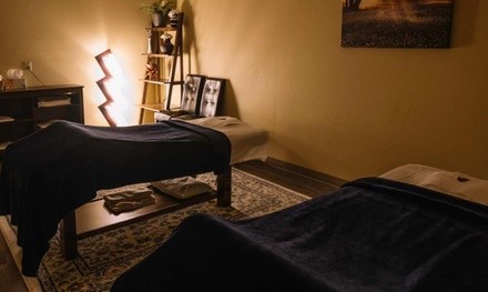 60 Mins Deep Tissue Couples Massage with CBD Oil and Hot Stones at Atom Massage (Up to 39% Off)