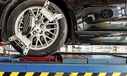 Front- or Four-Wheel Alignment at Lonestar Auto Service (Up to 50% Off)