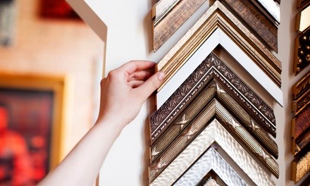 $46 for $100 Toward Custom Framing at Big Picture Framing