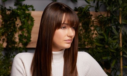 Haircut with Optional Single-Process Color or Full Highlights at Hair Gang 360 (Up to 54% Off)