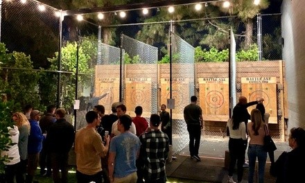 Axe-Throwing Session or 3-Hour Private Rental at Coronado Axe Throwing (Up to 25% Off). 7 Options Available.