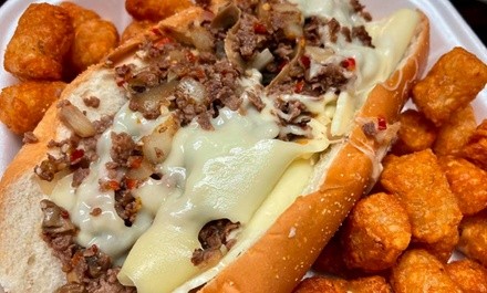 $15 for $20 Toward Food and Drink for Dine-In or Takeout at Spanky's Cheesesteak Factory