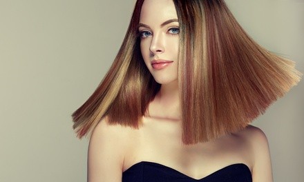 Haircut with Optional Conditioning Treatment or Full Highlights at Amy Hooper Hair (Up to 53% Off)