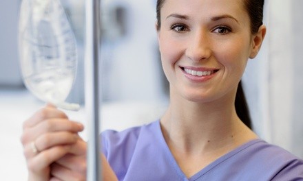 One or Three Energy and Metabolism Boosting Vitamin IV Drips at 4 Ever Young (Up to 81% Off)