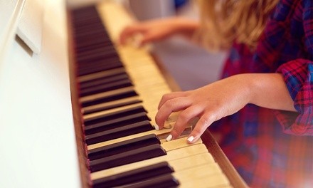 Two or Four 30-Minute Piano or Guitar Online Lessons from The Piano Studio (Up to 57% Off)