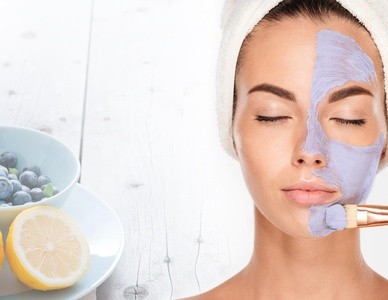 $99 for Dermaplaning Treatment with HydroPeptide Blueberry Peel at Blue Divine Aesthetics ($200 Value)