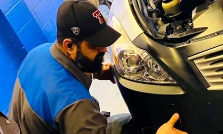 Front or Rear Brake Pad Replacement or Both with Inspection at Grand Prairie Auto Care (Up to 31% Off)