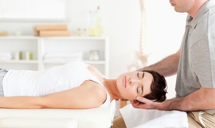 $70.50 for Adjustment and Massage at Renew Integrative Health Center ($195 Value) 