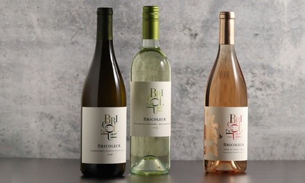 Three- or Six-Bottle Bundle and Private Virtual Wine Tasting from Bricoleur Vineyards (Up to 20% Off)