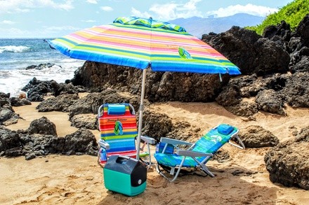 One Week of Beach Cabana Equipment Rental for One or Two from Auntie Snorkel (Up to 25% Off)