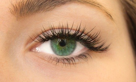 Full Set of Posh Classic, Hybrid, or Grand Volume Eyelash Extensions at Love Pink Lash (Up to 48% Off)