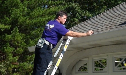 Complete Gutter Cleaning and Inspection for Home up to 1,200 or 2,200 Sq. Ft. from Window Genie (Up to 50% Off)