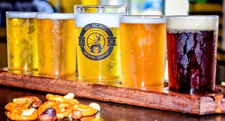 Up to 37% Off on Restaurant Specialty - Beer Tasting / Flights at Rolling Mill Brewing Co