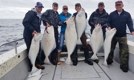 Full-Day Halibut Fishing Trip for One, Two, Four, or Six from Alaska Gulf Coast Expeditions (Up to 34% Off)