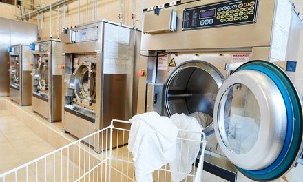 Wash and Fold for Up to 10 or 20 Pounds at Italian Market Laundromat (Up to 59% Off)