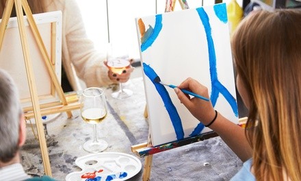 Paint and Sip at Bee's Arts and Crafts Studio (Up to 25% Off). Eight Options Available.