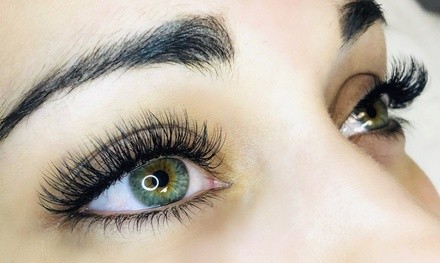 Volume Eyelash Extensions Spa Package w/ Optional Two-Week Fill at Serenity Lash Lounge and Spa (Up to 62% Off)