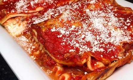 Italian Food for Takeout at Little Lorenzo's (Up to 42% Off). Three Options Available.