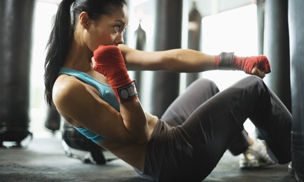 Up to 84% Off on Fitness Studio at 9Round Kickboxing Fitness