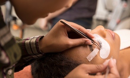 Full Set of Eyelash Extensions with Optional Fill at Bling Lash and Spa (Up to 26% Off). 8 Options Available.